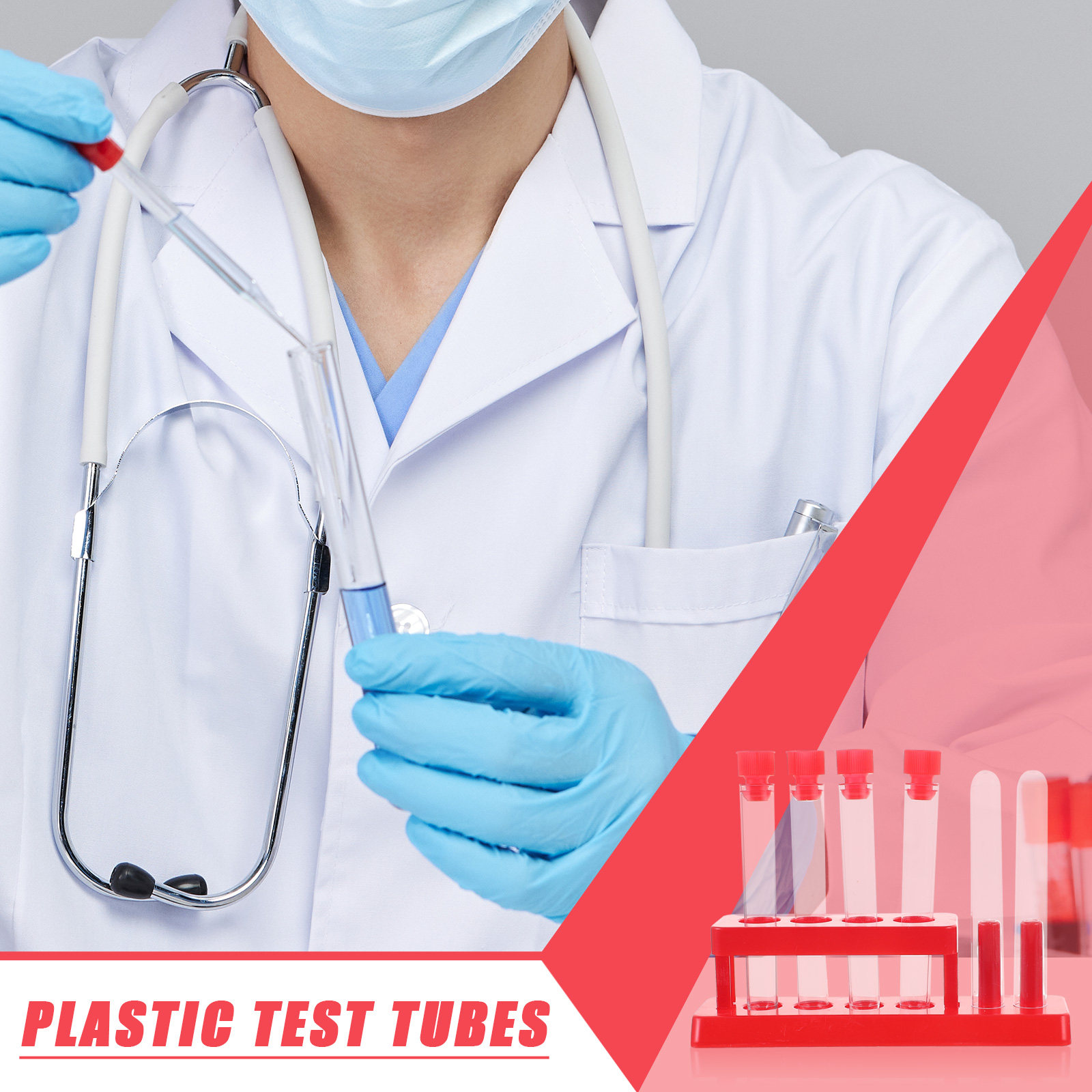 1 Set Kit Rak Tabung Reaksi, T - Science Kit ulasan dan harga